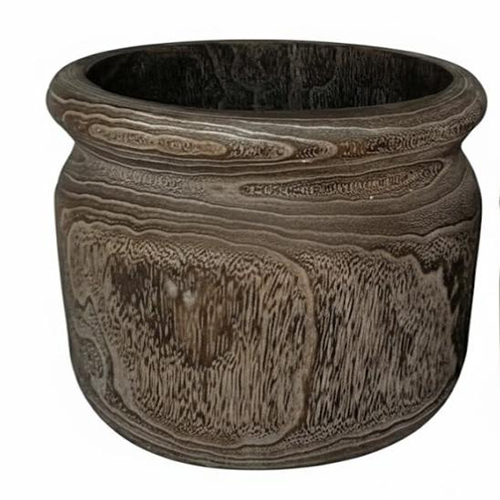 Wholesale Natural Paulownia Wood Planter | Decorative Wooden Tabletop Ornament