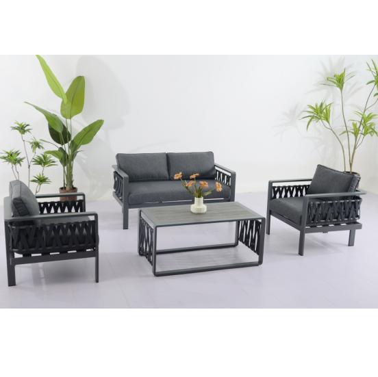 Wholesale Modern Outdoor Woven Sofa Set | Luxury Patio Furniture Collection